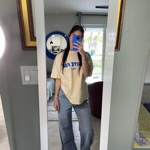 White Fox Oversized T-Shirt